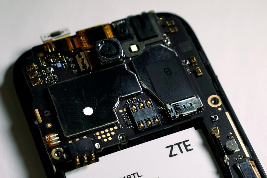 ZTE is edging towards a full lifting of US export ban but cash flow is said to be tight. Photo: Reuters