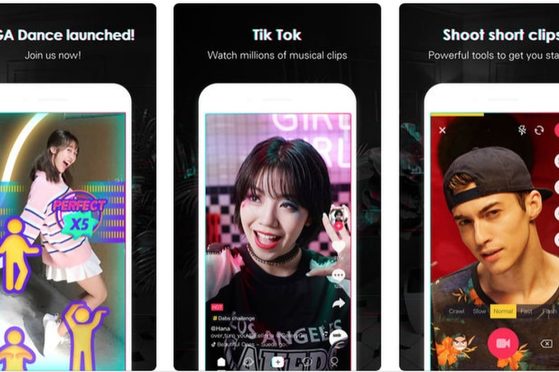 Tik Tok, known as Douyin in mainland China, is a short video sharing platform where users can watch and produce quick videos using music, stickers and animations as effects. Photo: Handout