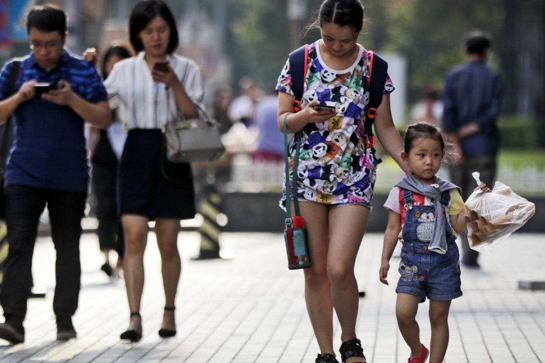 In China, social network WeChat has a penetration rate of 83 per cent of all smartphone users. Photo: AP