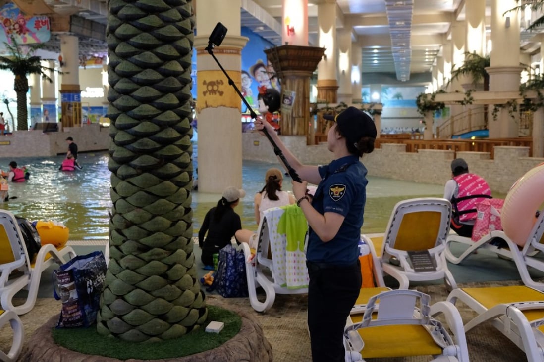 Public Beach Shower - Summer offensive: at beaches and swimming pools, South Korea wages war on  spycam voyeurs | South China Morning Post