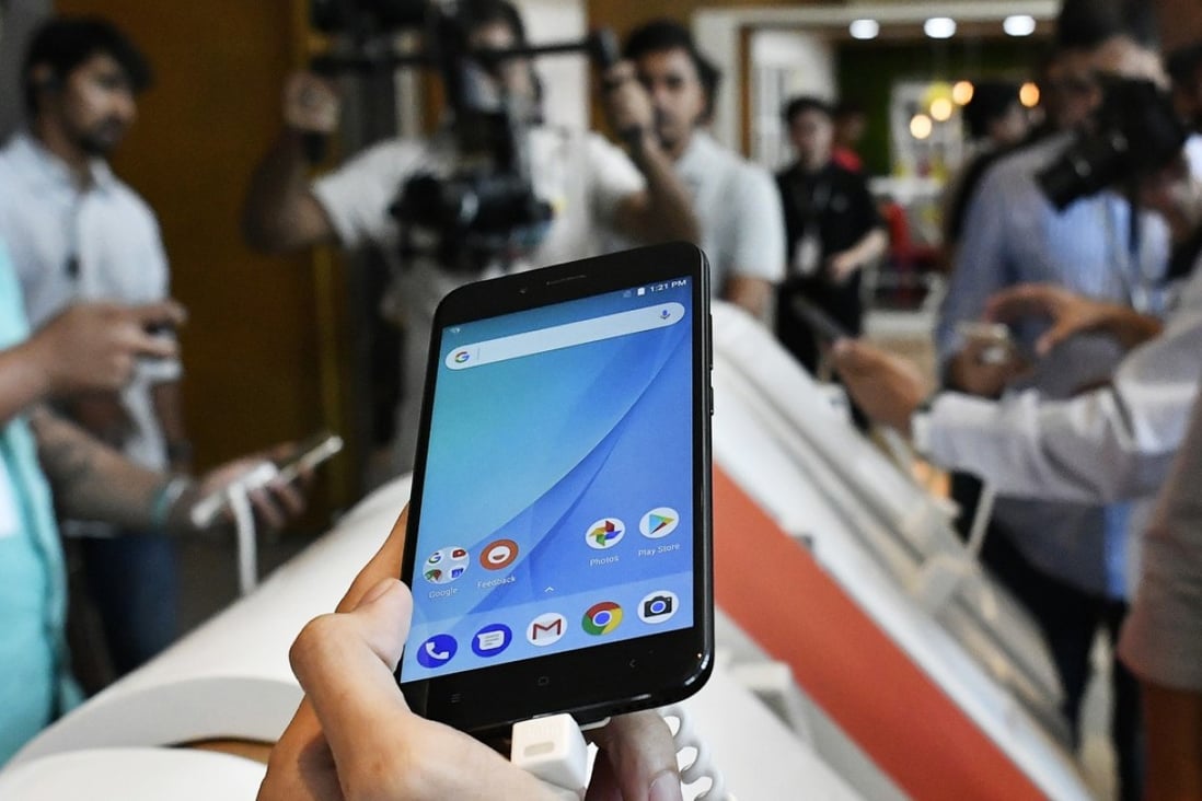 Xiaomi is set to launch the initial device under its new Poco brand in India next week. The new brand will compete in the premium segment of the global Android smartphone market. Photo: Bloomberg