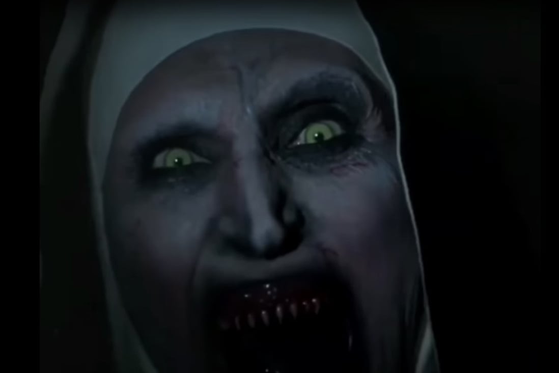 YouTube jump-scare ad The Nun proved too frightening for viewers. Photo: YouTube/The Nun