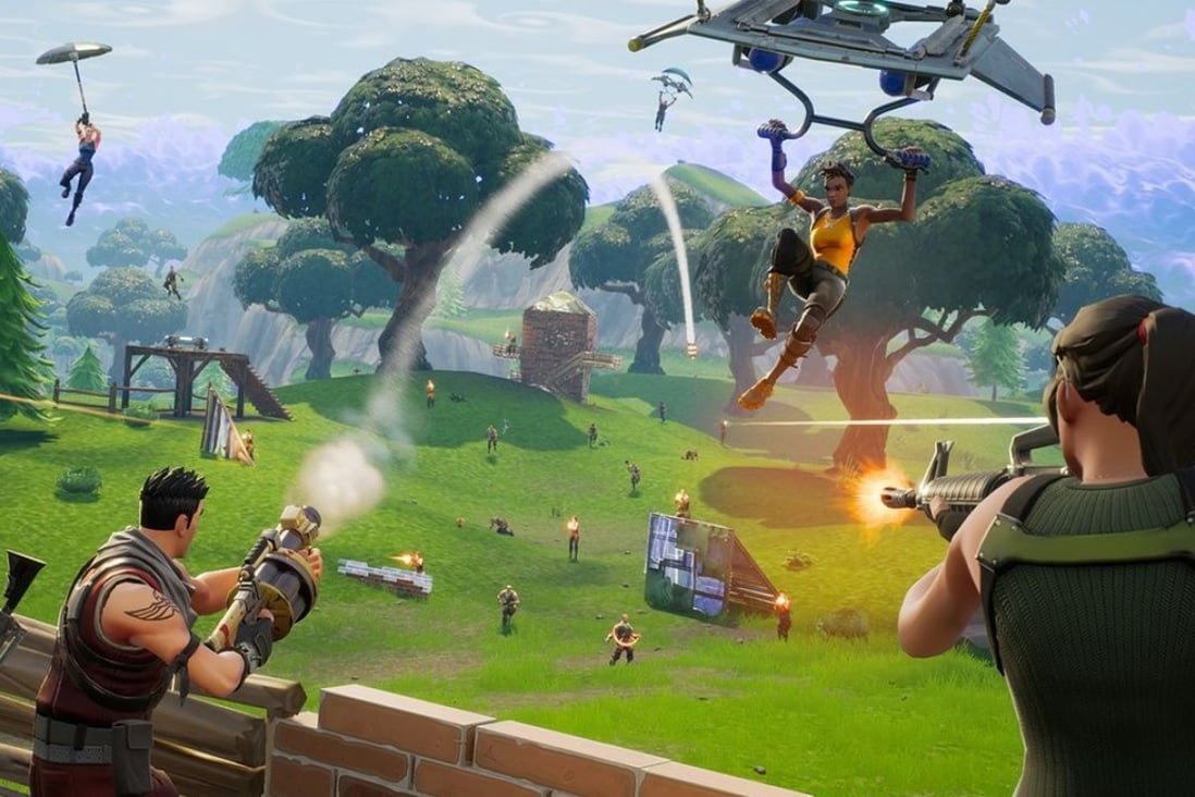 Gameplay from the game Fortnite. Photo: SCMP