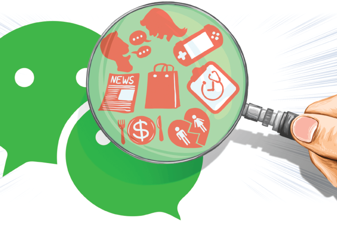 WeChat has laid the foundations for stellar growth at Shenzhen-based Tencent Holdings. Illustration: Lau Ka-kuen