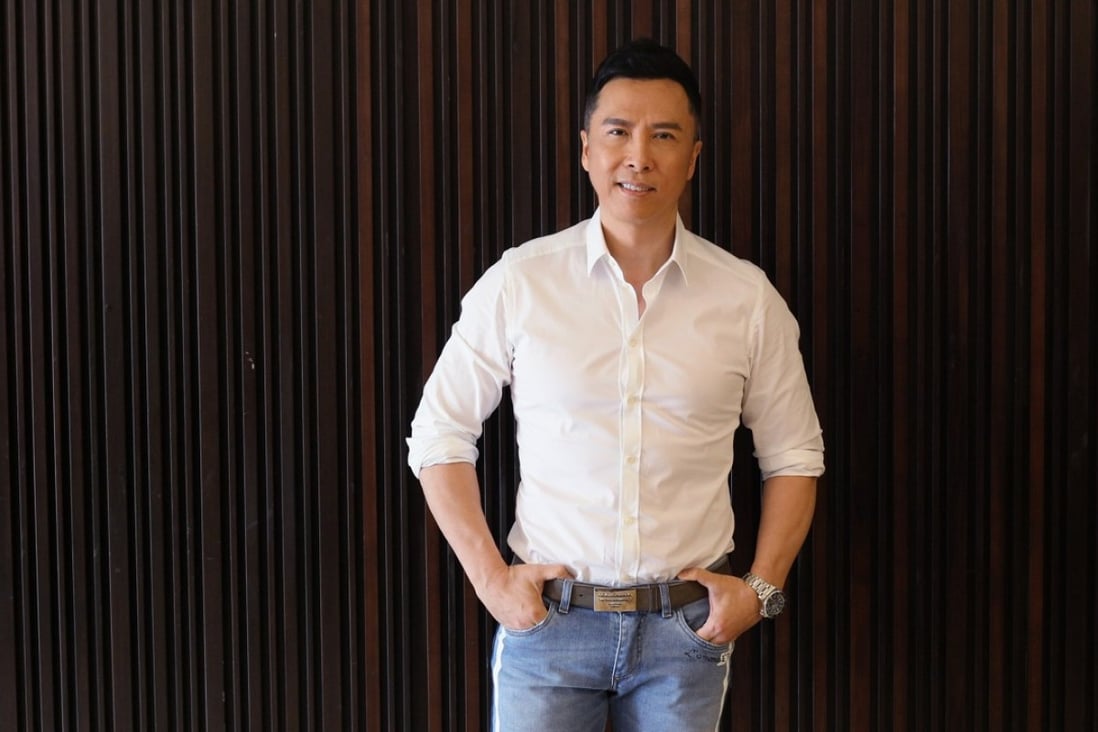 Hong Kong actor Donnie Yen during an interview about his new film Big Brother, which he stars in and produced. Photo: Roy Issa