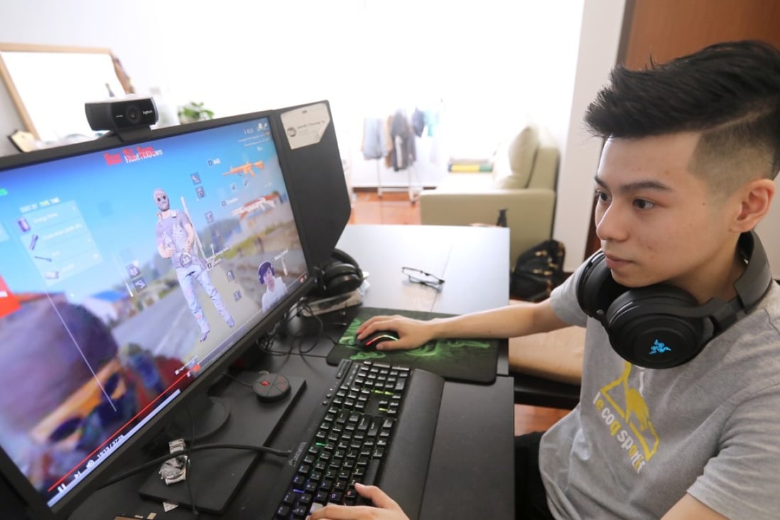 Hong Kong e-sports player Daniel Douglas Chok dropped out of prestigious Wah Yan College to pursue his passion. Photo: Edward Wong
