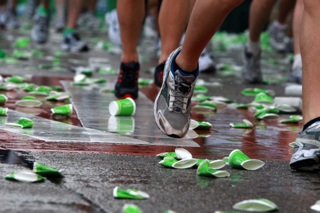 Much of the waste produced at races in the city is recyclable. Photo: Felix Wong