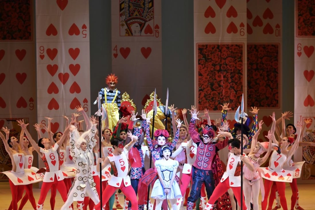 A scene from Hong Kong Ballet's production of Septime Webre's Alice (In Wonderland). Photo: Conrad Dy-Liacco