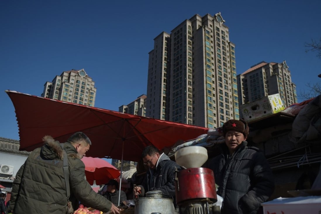 Rents in Beijing (pictured above) have soared 10 per cent so far this year. Photo: AFP