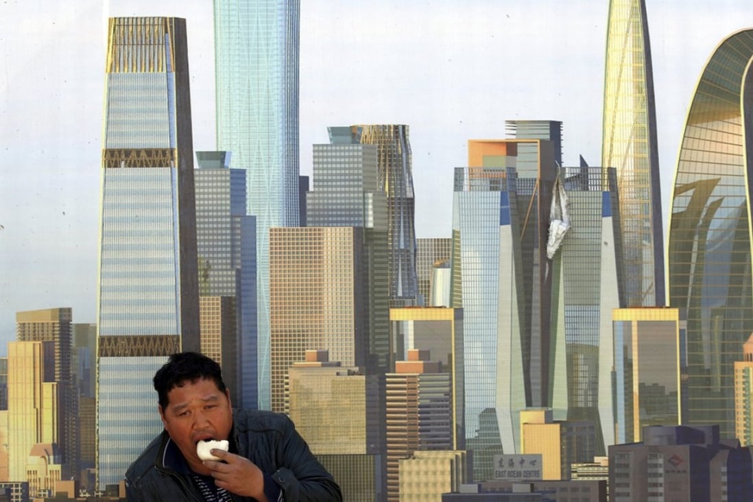 China has all the gleaming new business districts it is likely to need for decades to come. Photo: Reuters