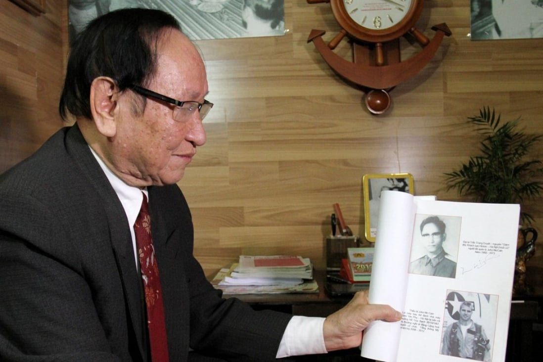 Tran Trong Duyet, the former director at the Hoa Lo prison in Hanoi. Photo: AFP