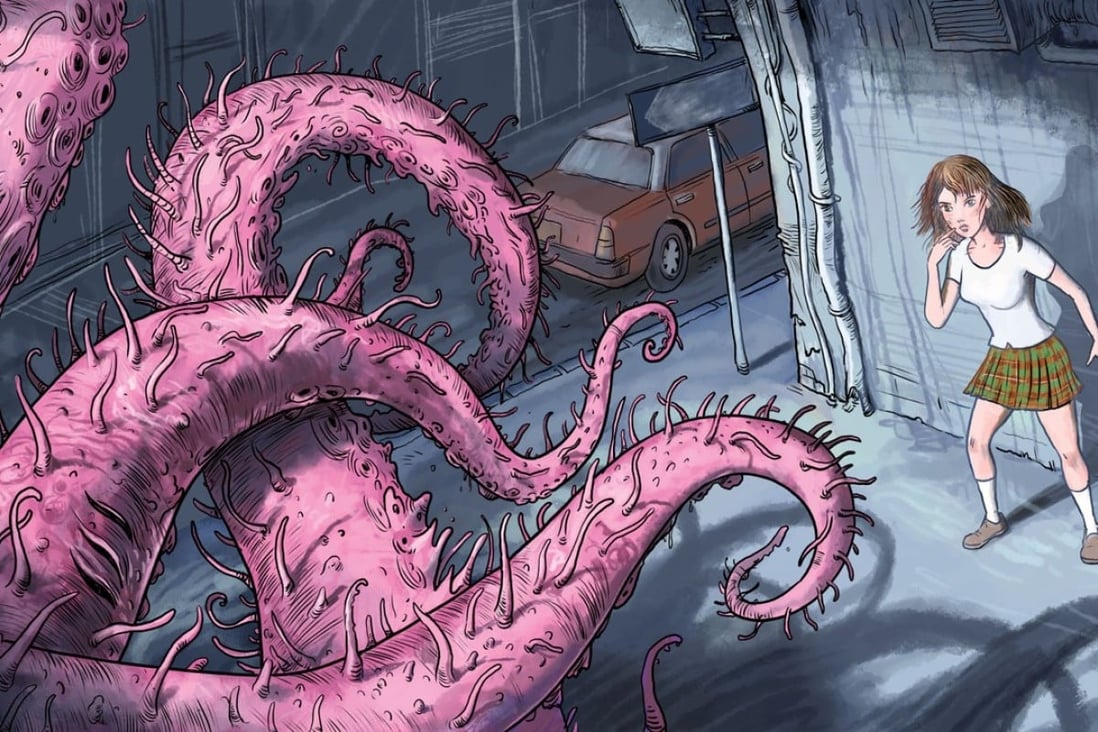 Hentai, or Japanese anime porn, is a category popular among Hong Kong pornography viewers that has a variety of subgenres, including some that involve alien tentacles. Illustration: Adolfo Arranz