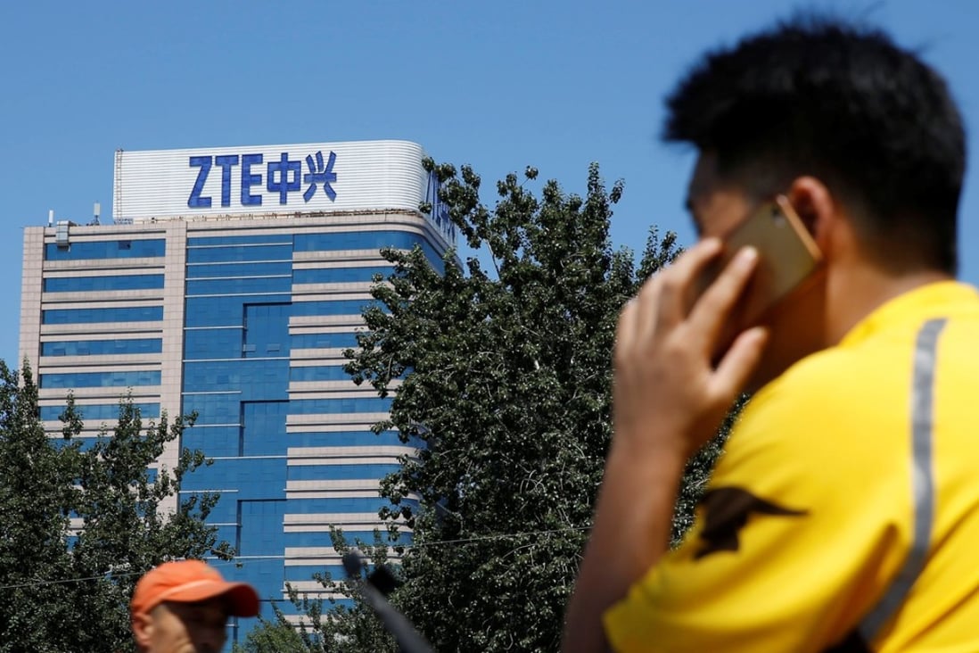 ZTE expects to post a profit in the third quarter. Photo: Reuters