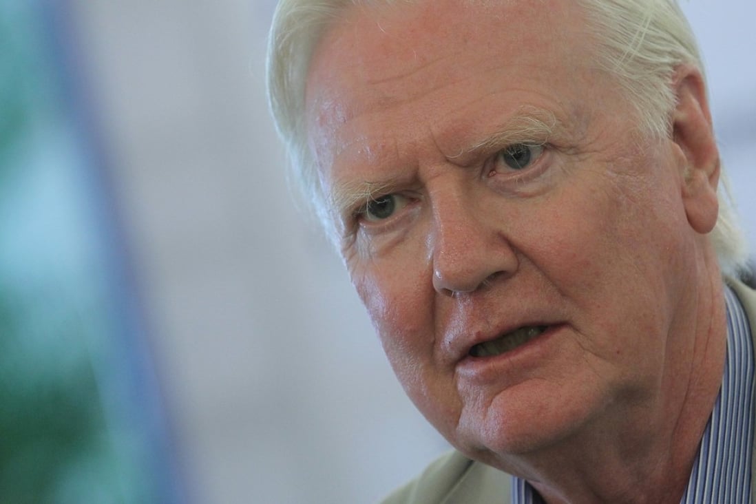 James Mirrlees was professor-at-large at Chinese University and master of Morningside College. Photo: SCMP Pictures