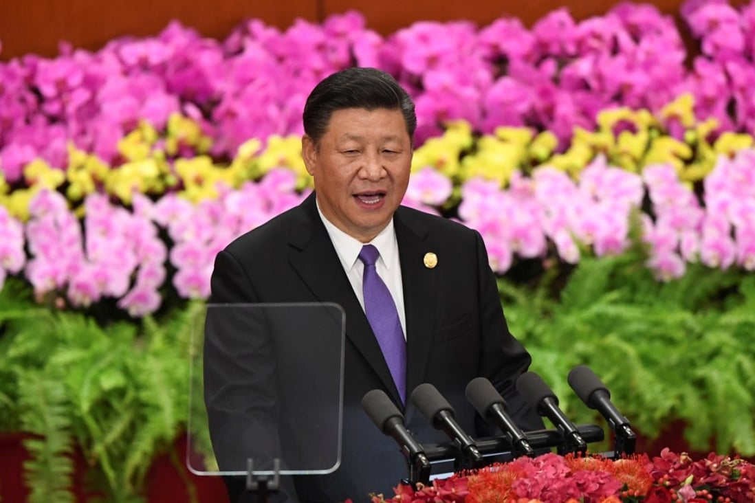 China's President Xi Jinping at the opening ceremony of the Forum on China-Africa Cooperation in the Great Hall of the People, Beijing. Photo: Reuters