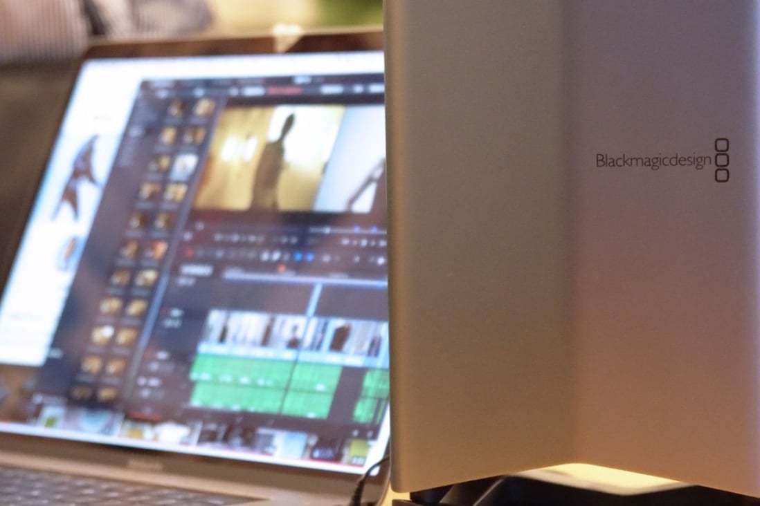 The Blackmagic eGPU provides the video processing horsepower needed for editing videos or playing graphics-intensive video games on smaller, less powerful laptops. Photos: Derek Ting