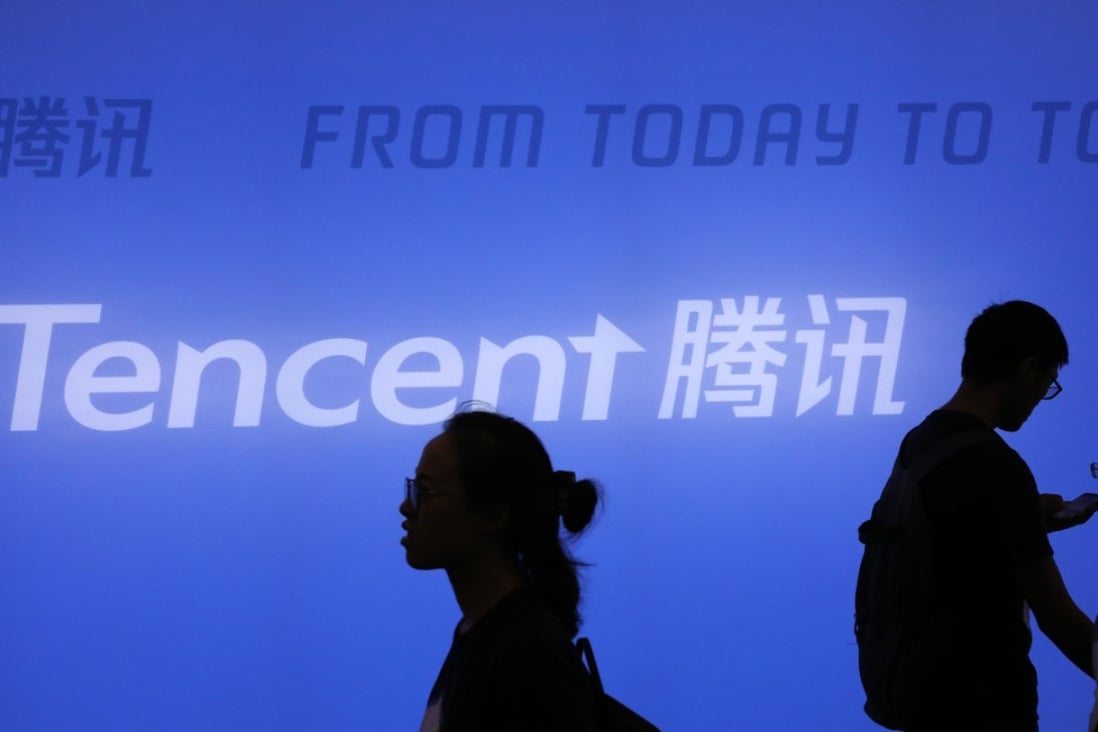 Tencent has lost a third of its market value since its shares hit a peak in January. Photo: Simon Song