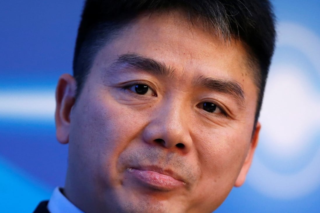 Richard Liu, CEO and founder of JD.com, attends a session of the World Internet Conference in Wuzhen, Zhejiang province, China, on December 16, 2015. Photo: Reuters