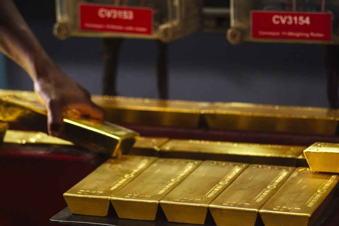 Gold prices have become increasingly volatile, and are now in a five-month decline. Photo: Bloomberg