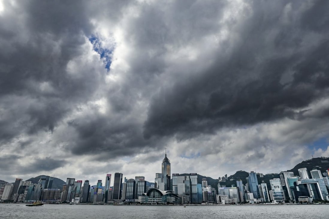 The Hong Kong government held an interdepartmental meeting to discuss preparedness for the oncoming storm. Photo: Dickson Lee