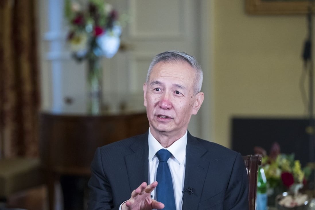 Liu He did not attend the conference in an official capacity. Photo: Xinhua
