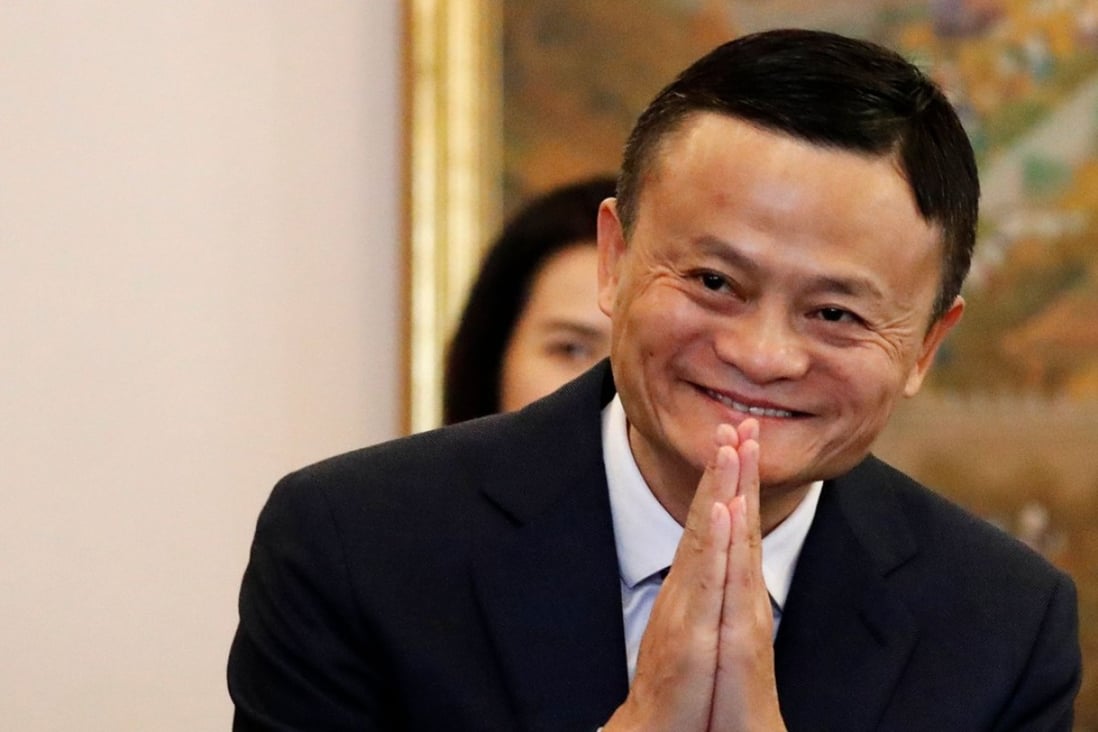 Alibaba co-founder Jack Ma today set out his vision for New Manufacturing, arguing companies that don’t adopt new technology will be left behind. Photo: AFP