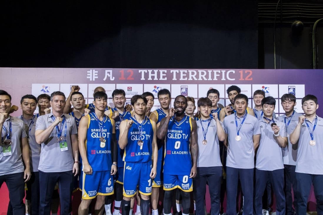 Terrific 12 Seoul Samsung Thunders down exteammate Markeith Cummings