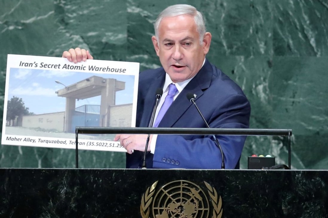 Netanyahu claims Israel has found Iran’s ‘secret atomic warehouse
