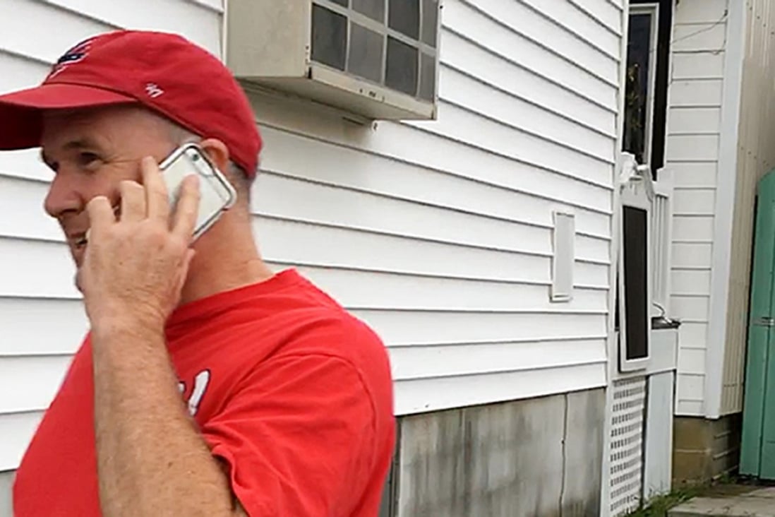 Mark Judge outside a friend's home in the seaside holiday village of Bethany Beach. Photo: The Washington Post