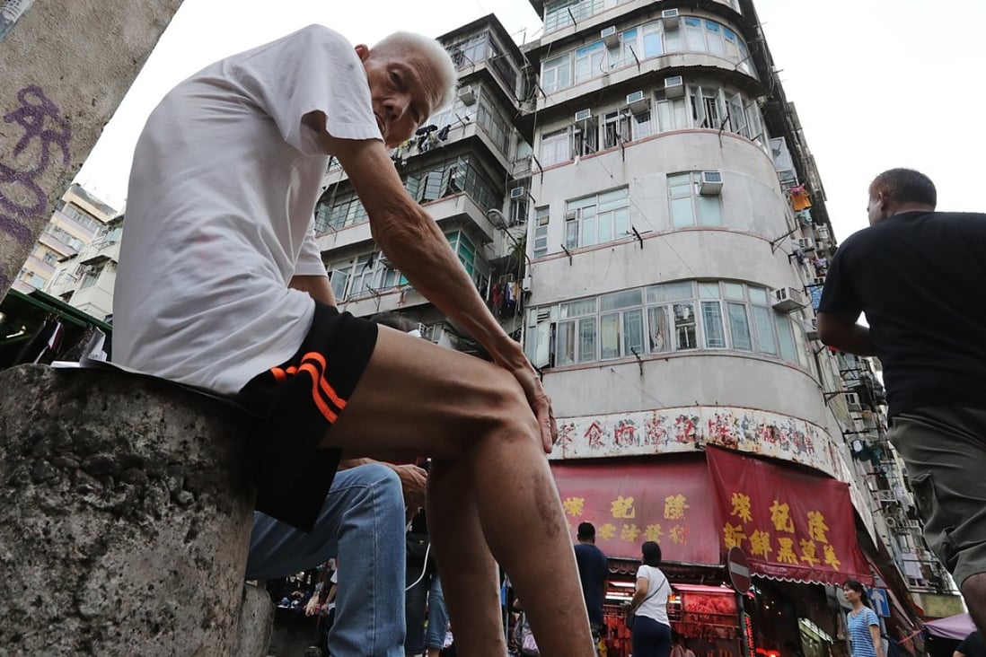 More than two-thirds of elderly Hongkongers caught for petty crimes showed signs of dementia in a study of 51 cases by a local welfare group. Photo: Edward Wong