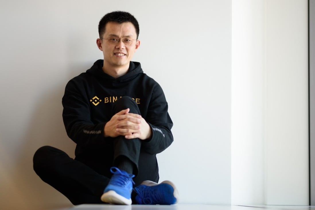 Zhao Changpeng, the founder and chief executive of cryptocurrency exchange operator Binance, said he is looking to expand his company’s trading platform to cover almost every continent, but ruled out China. Photo: Bloomberg