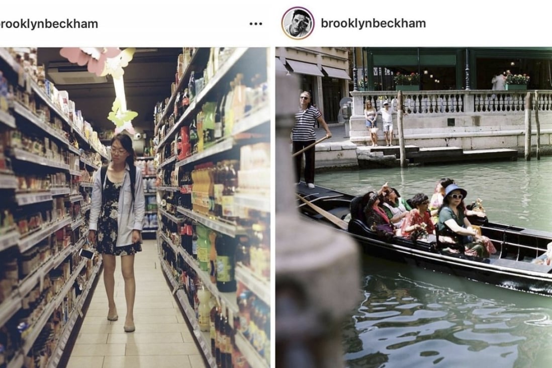 Brooklyn Beckham caused outrage with his social media post about Chinese tourists in Venice. Photo: Instagram