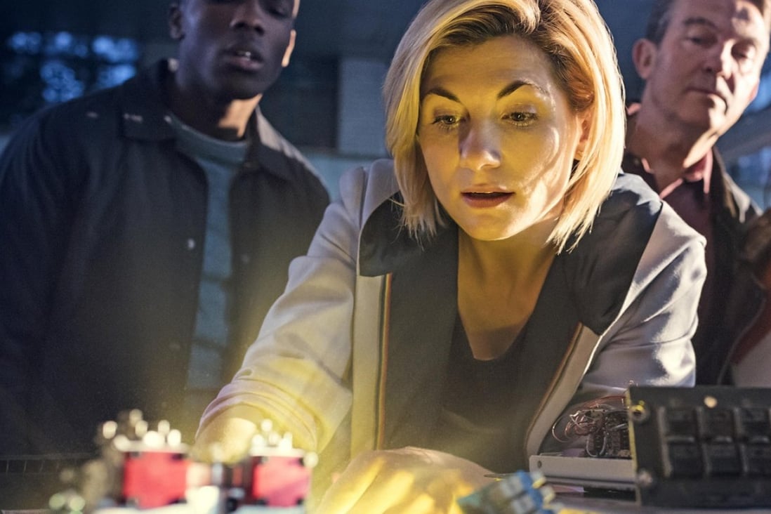 Jodie Whittaker as The Doctor in Doctor Who. Photo: Sophie Mutevelian/BBC