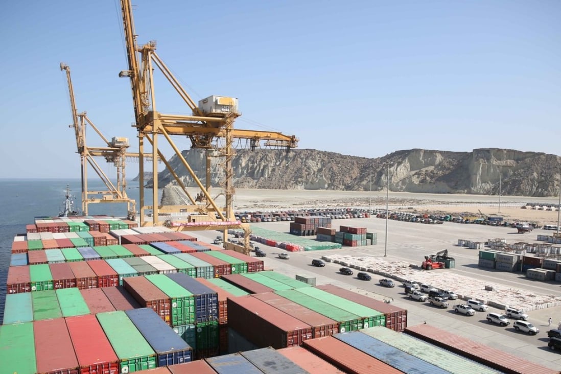 Gwadar port, in Pakistan, is part of China’s Belt and Road Initiative. Photo: Xinhua