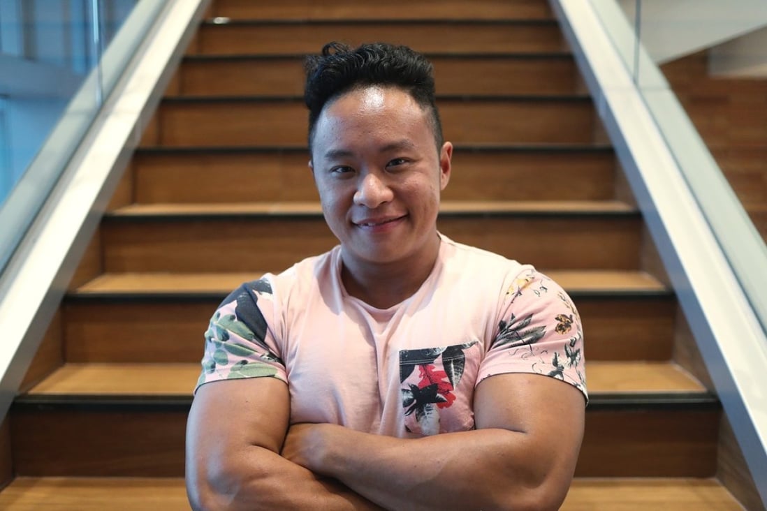 Gender-queer bodybuilder Law Siu-fung. Photo: Winson Wong
