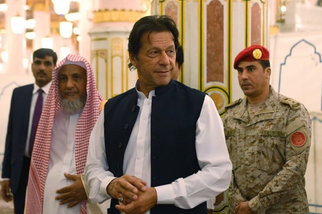 Pakistani Prime Minister Imran Khan visited Saudi Arabia as part of his first overseas trip after taking office. Photo: AP
