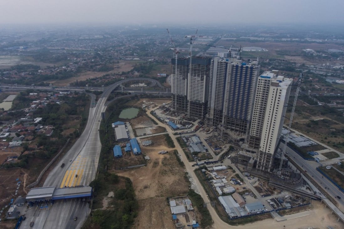 An aerial view of apartments at the Meikarta project in Bekasi, Indonesia. Photo: Reuters