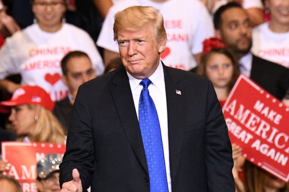 US President Donald Trump has backed the Build Act as a direct response to China’s burgeoning largesse towards developing economies. Photo: Bloomberg