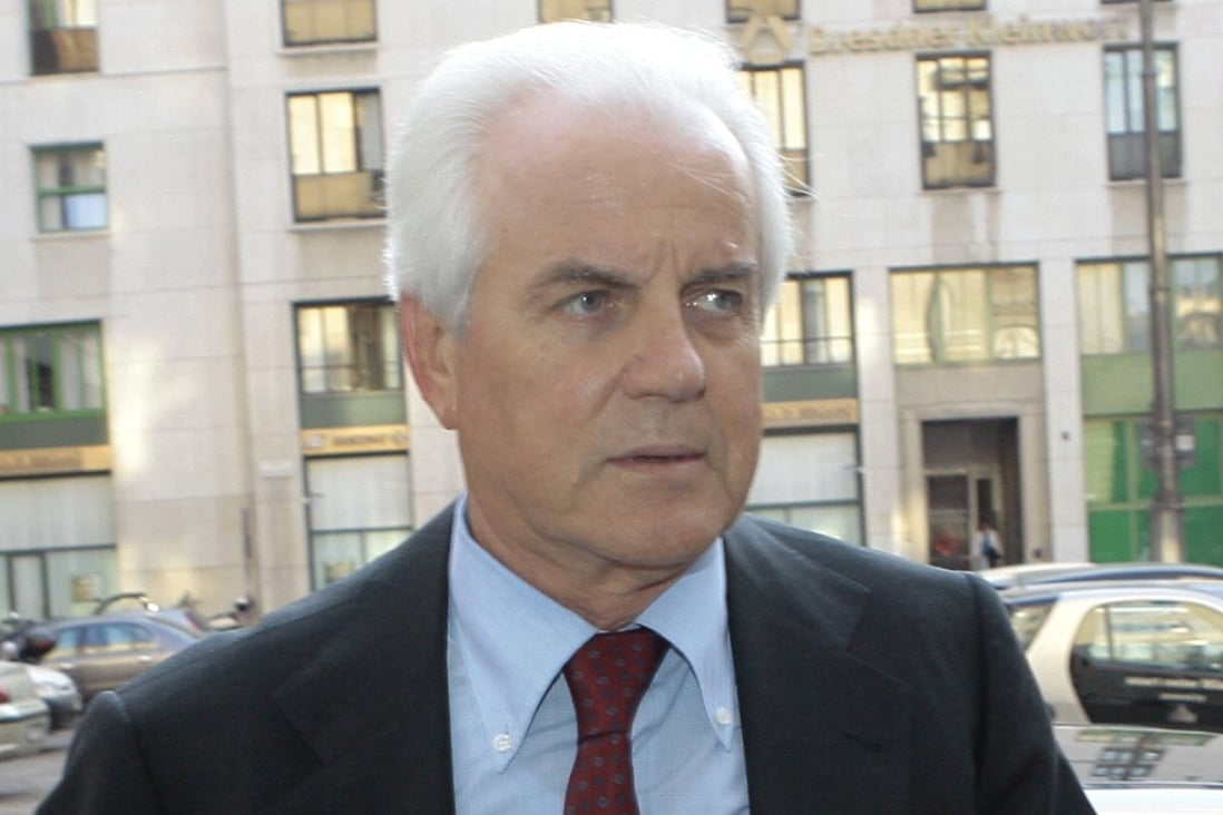 In this April 17, 2007 file photo Gilberto Benetton arrives for a Telecom board meeting in Milan. Benetton, co-founder of the Benetton Group, died Monday. Photo: AP