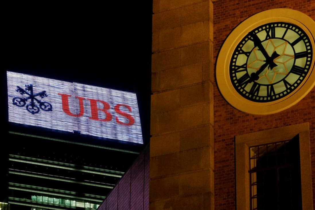 A UBS advertisement in Hong Kong. The bank is pursuing a 51 per cent stake in its joint venture investment banking operations in China. Photo: Reuters