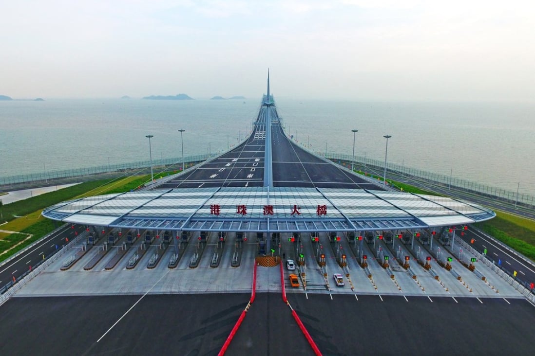 Keeping the new Hong Kong-Zhuhai-Macau Bridge safe from attack will be a joint effort, a military expert said. Photo: Xinhua
