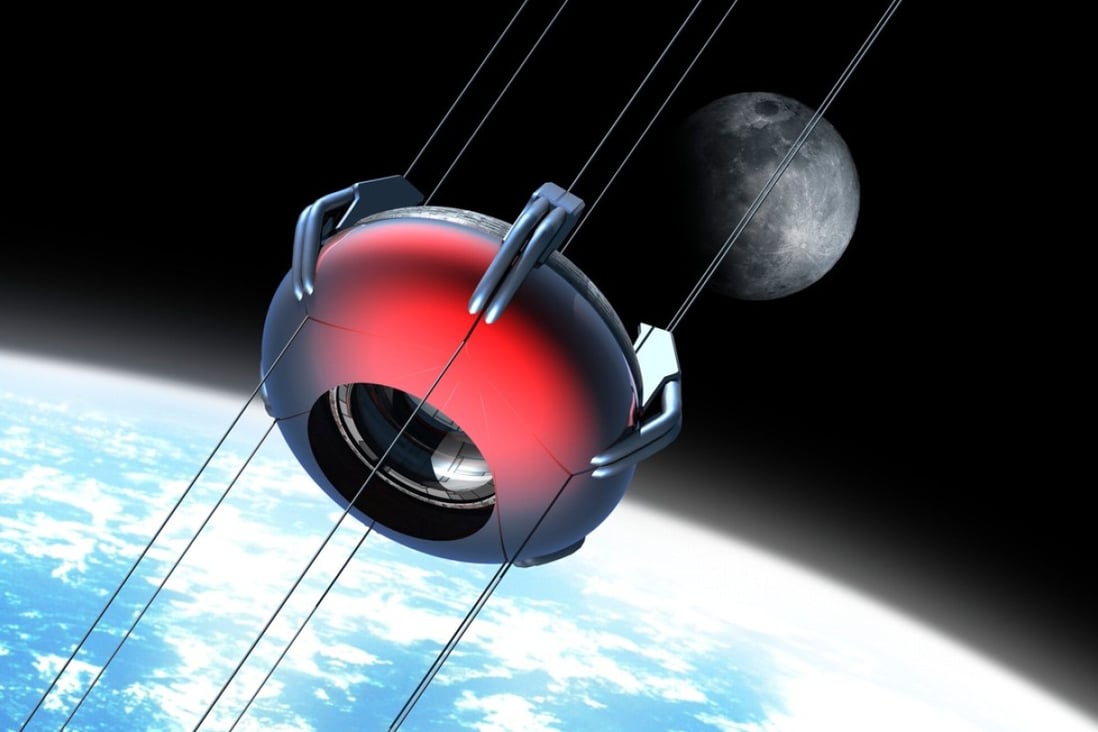It may sound like the stuff of science fiction, but the idea of building a lift that would travel from the Earth into space has been around for more than a century. Photo: Alamy