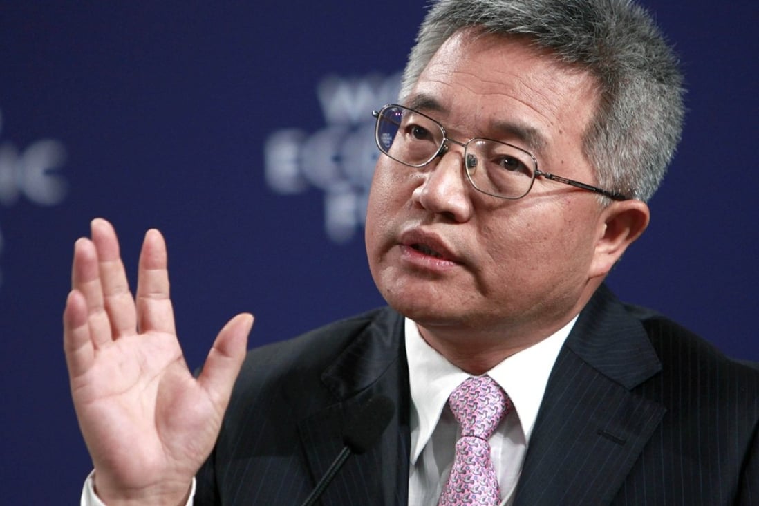 Economist Zhang Weiying rejects the “China model” that “sets China as a frightening anomaly from the Western perspective”. Photo: World Economic Forum