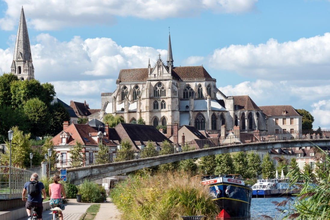 The Abbey of Saint-Germain d’Auxerre in Auxerre, Burgundy. Photo: Alamy