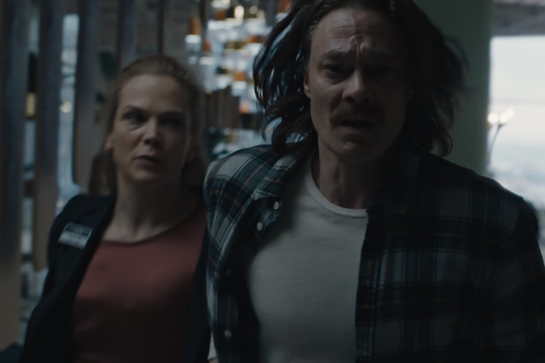 Ane Dahl Torp and Kristoffer Joner run from another natural disaster in The Quake (category IIB, Norwegian), directed by John Andreas Andersen, in a sequel to 2015’s The Wave.