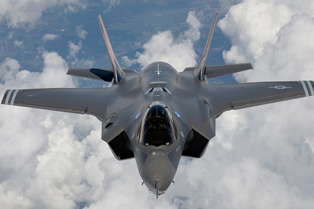 A Pentagon official urged Taiwan to increase its military budget in the face of possible attacks by mainland China. Pictured is an F-35 A Joint Strike Fighter. Photo: Lockheed Martin via Xinhua/Sipa USA