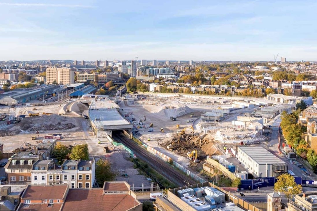 The 77-acre Earls Court site in London is split into a series of parcels. Photo: Handout