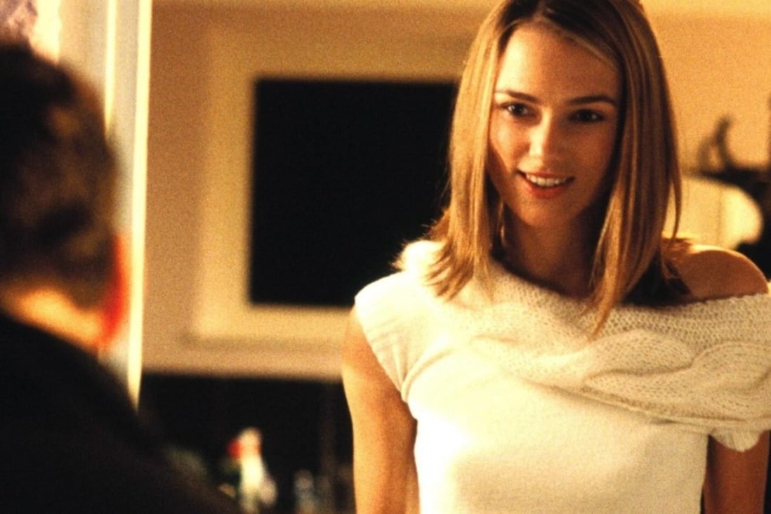 Juliet (played by Keira Knightley) opens the door to Mark (Andrew Lincoln) in a still from Love Actually.