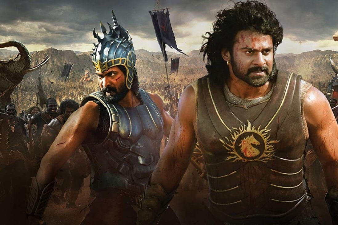 Prabhas (right) and Rana Daggubati in a still from Bahubali: The Beginning (2015), a hit for Netflix in Asia.
