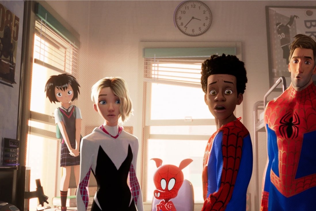 A still from Spider-Man: Into the Spider-Verse. The film will be competing with a PG-13 version of Deadpool 2 in the pre-Christmas market.
